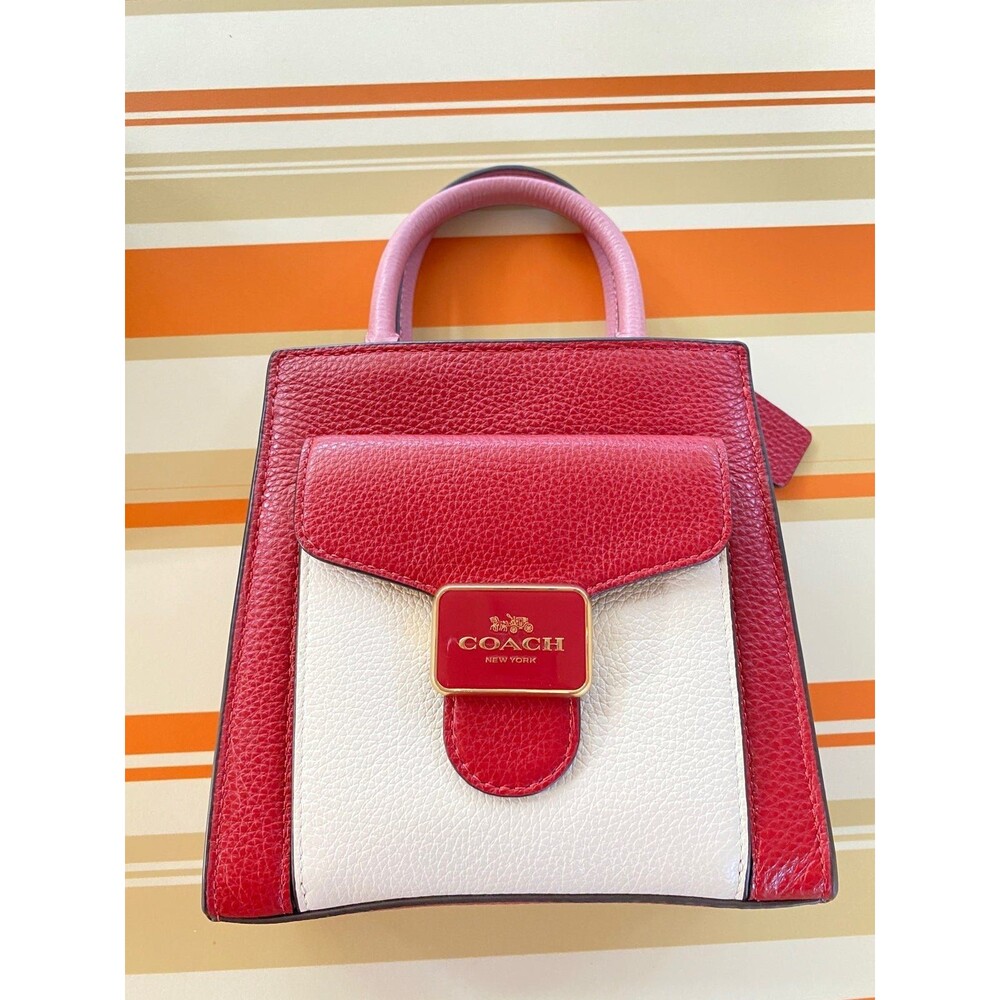 Coach Mini Pepper Crossbody In Colorblock C6994